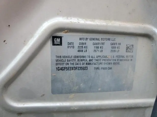 2013 BUICK LACROSSE PREMIUM  