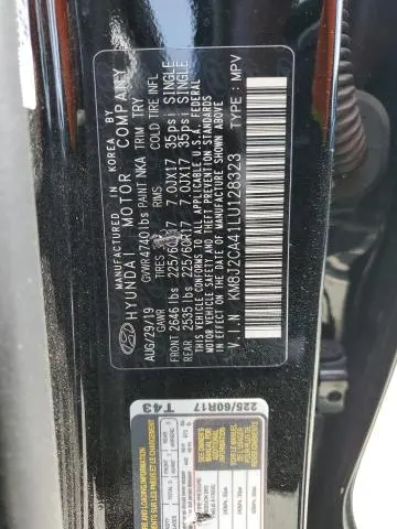 2020 HYUNDAI TUCSON SE  