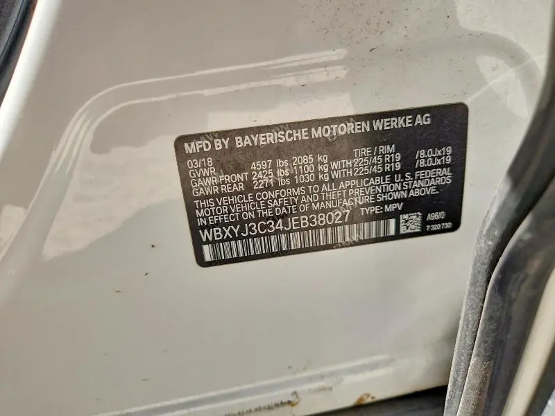 2018 BMW X2 SDRIVE28I  