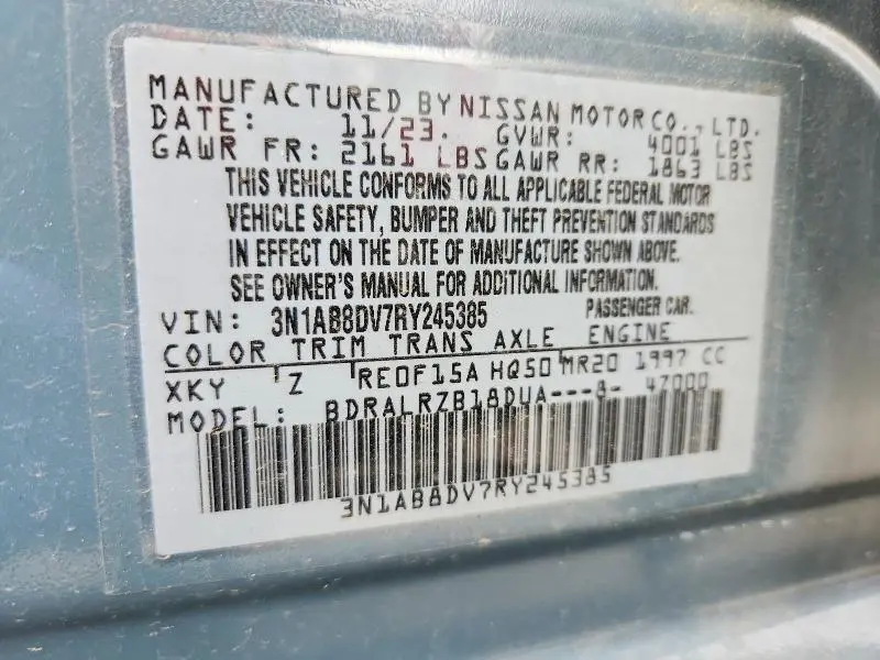 2024 NISSAN SENTRA SR  