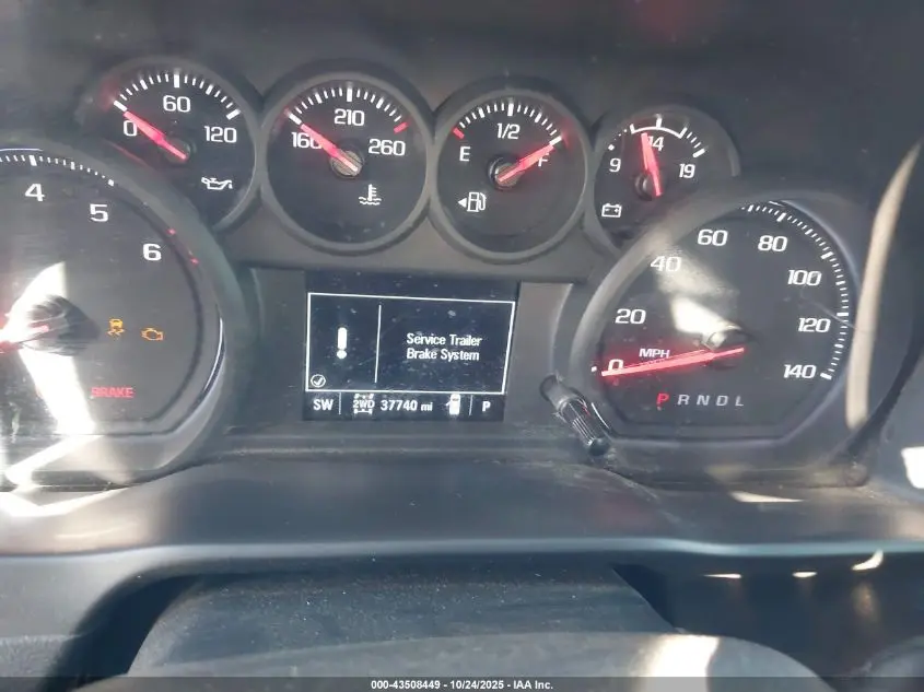 2020 CHEVROLET SILVERADO 2500HD 4WD  STANDARD BED WT