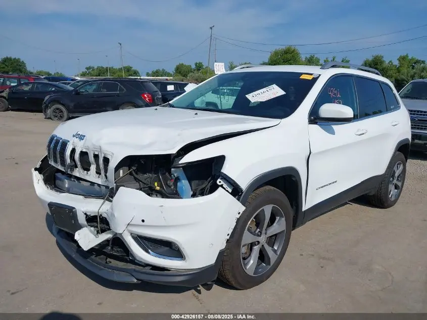 2019 JEEP CHEROKEE LIMITED 4X4