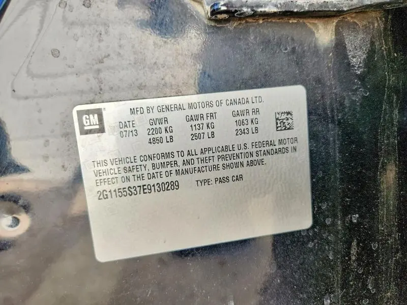 2014 CHEVROLET IMPALA LTZ  