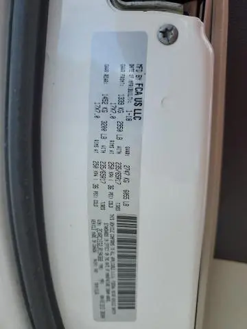 2018 CHRYSLER PACIFICA TOURING L PLUS  