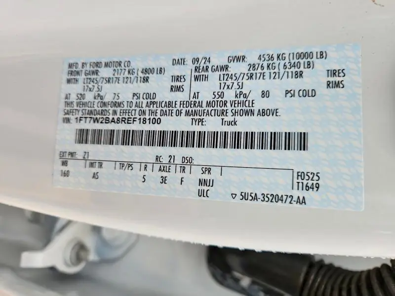 2024 FORD F250 SUPER DUTY  