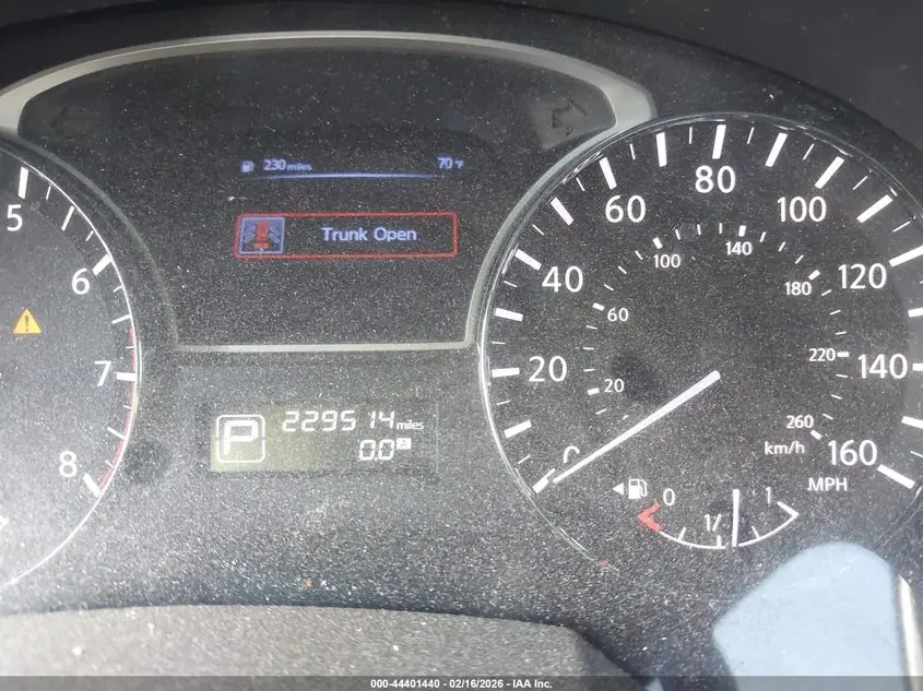 2014 NISSAN ALTIMA 2.5 S