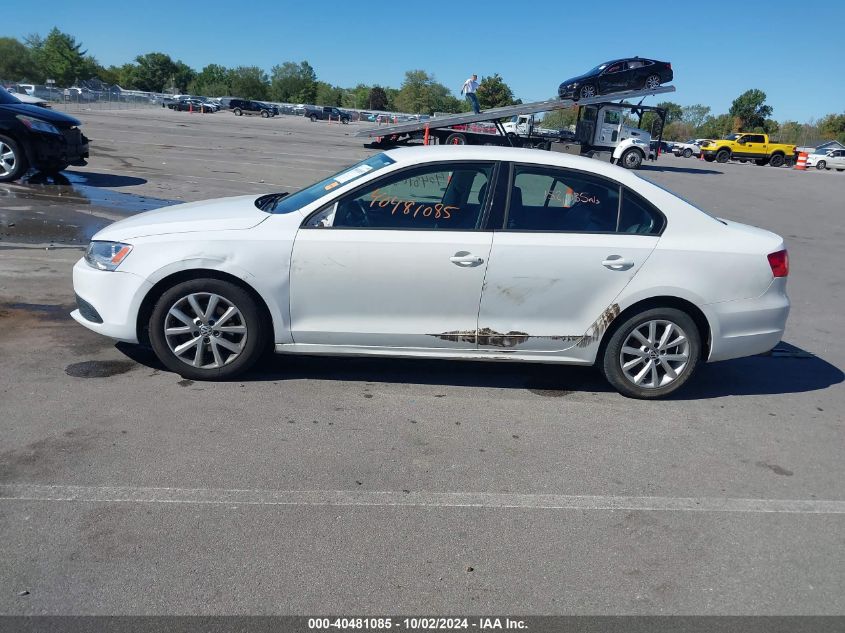 2012 VOLKSWAGEN JETTA 2.5L SE