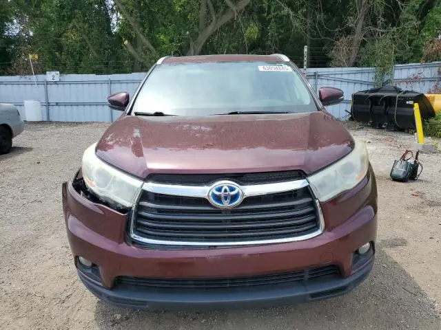 2015 TOYOTA HIGHLANDER HYBRID  