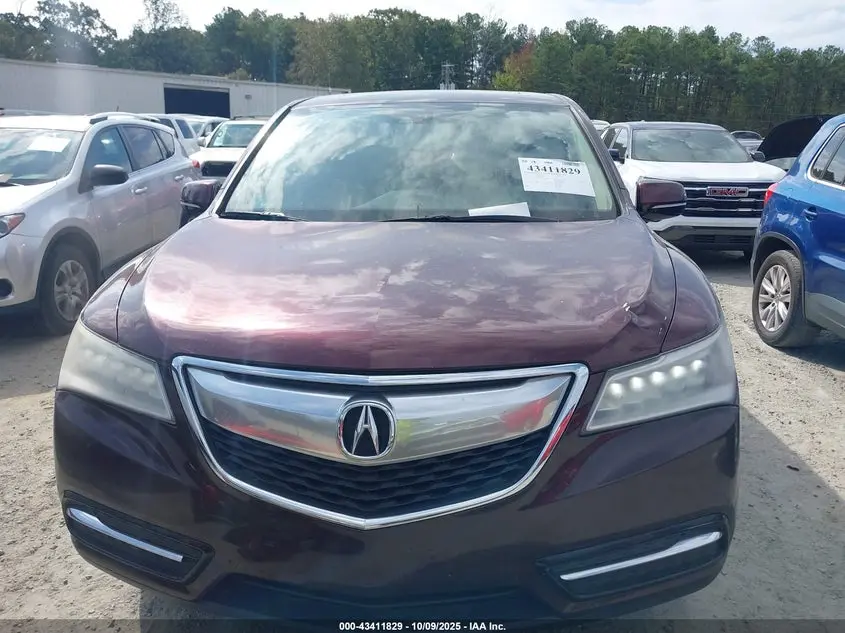 2014 ACURA MDX TECHNOLOGY PACKAGE