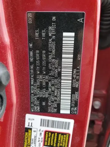 2020 TOYOTA HIGHLANDER XLE  