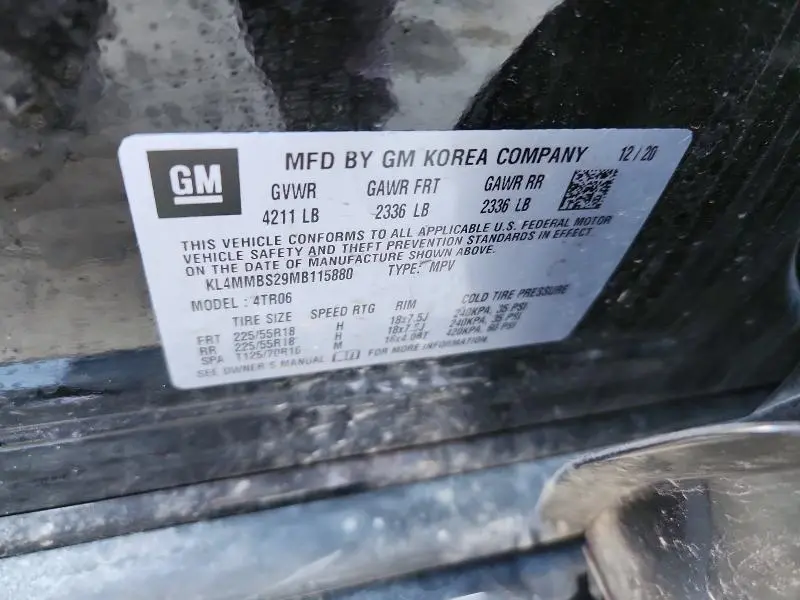 2021 BUICK ENCORE GX PREFERRED  