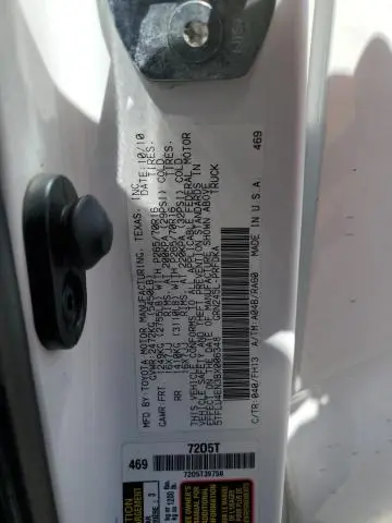 2011 TOYOTA TACOMA DOUBLE CAB  