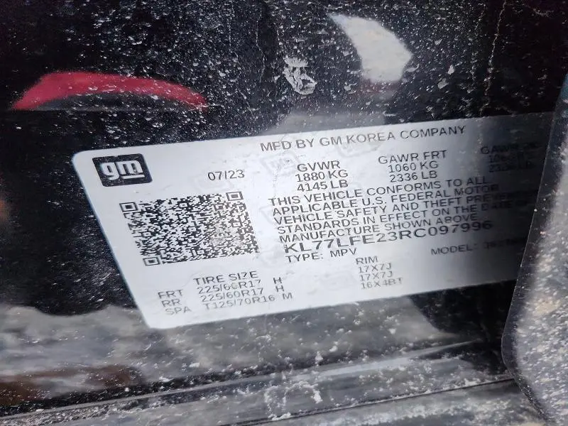 2024 CHEVROLET TRAX LS  