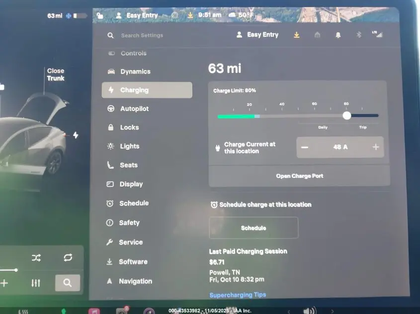 2020 TESLA MODEL Y LONG RANGE DUAL MOTOR ALL-WHEEL DRIVE