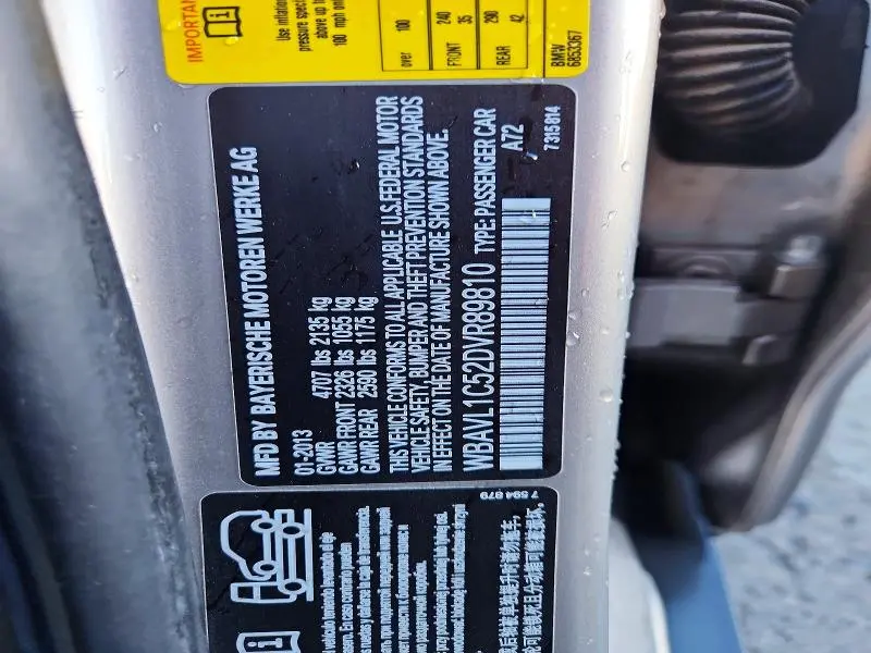 2013 BMW X1 XDRIVE28I  