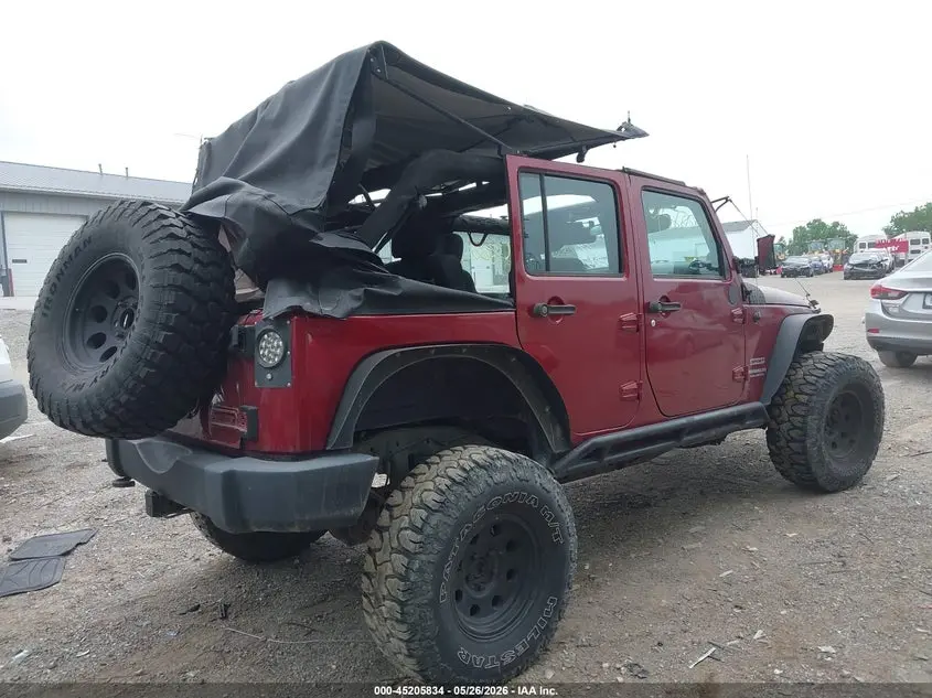 2012 JEEP WRANGLER UNLIMITED SPORT