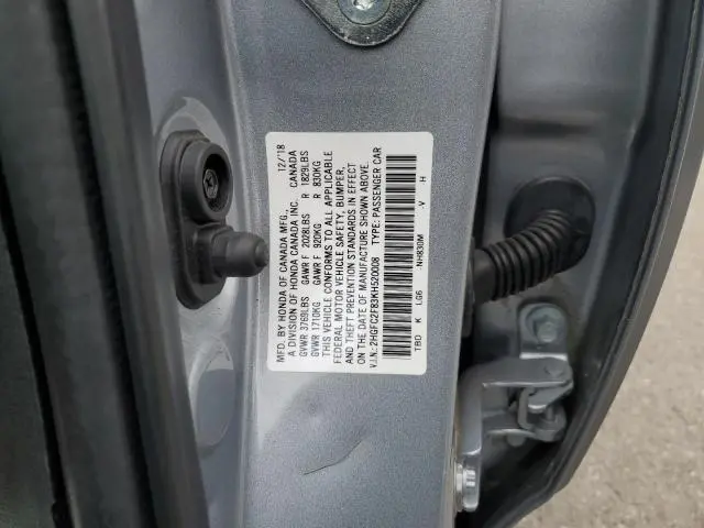 2019 HONDA CIVIC SPORT  