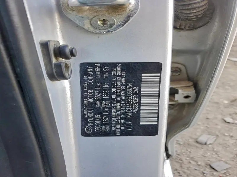 2016 HYUNDAI ACCENT SE  