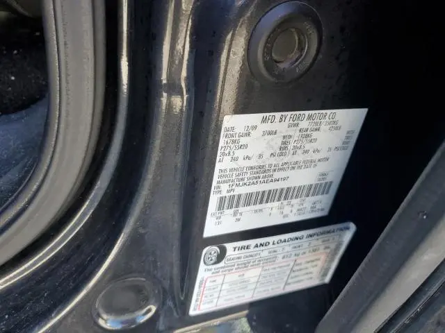 2010 FORD EXPEDITION EL LIMITED  