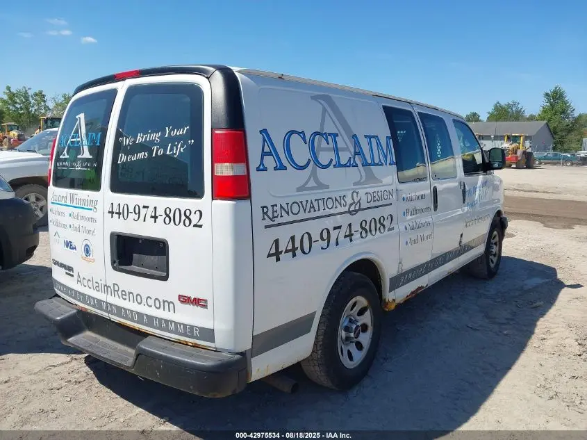2012 GMC SAVANA 1500 WORK VAN