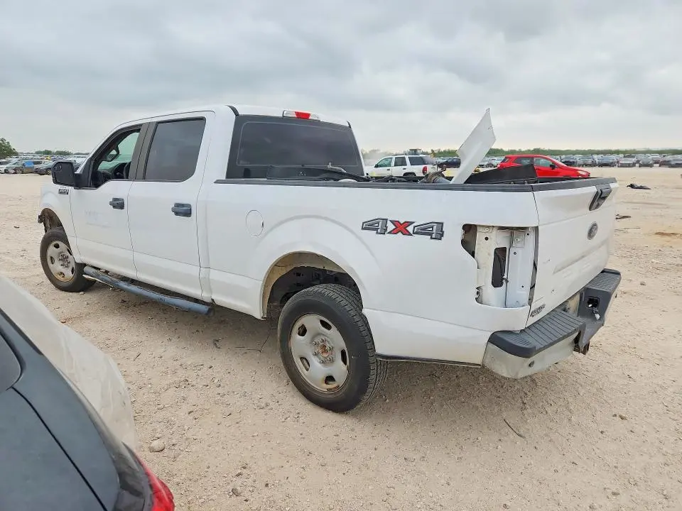 2018 FORD F150 XL 4WD 5.0L V-8 FFV CREW CAB