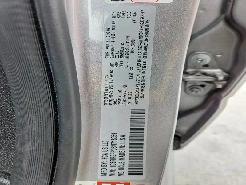 2025 RAM 1500 BIG HORN  