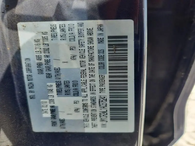 2010 MAZDA 5   