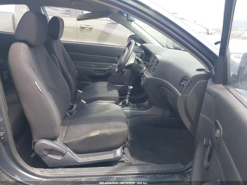 2010 HYUNDAI ACCENT BLUE