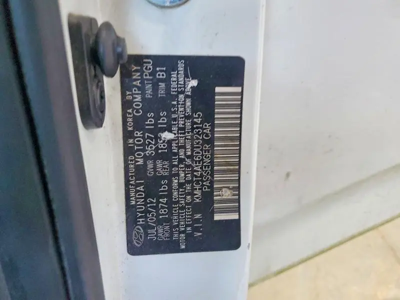 2013 HYUNDAI ACCENT GLS  