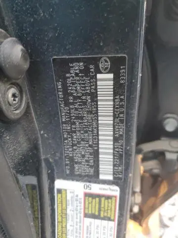 2021 TOYOTA CAMRY LE  