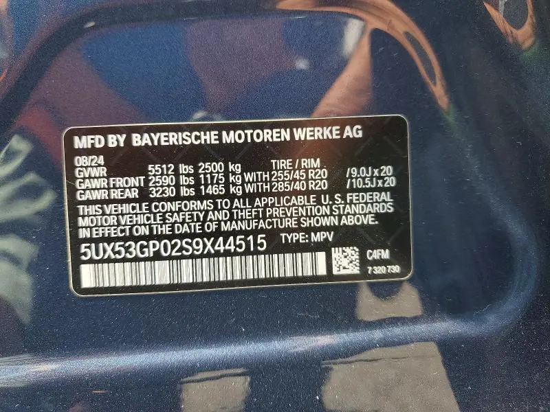 2025 BMW X3 30 XDRIVE  