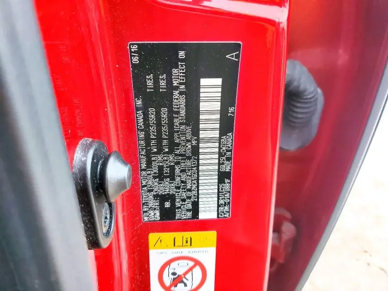 2016 LEXUS RX 350 BASE  