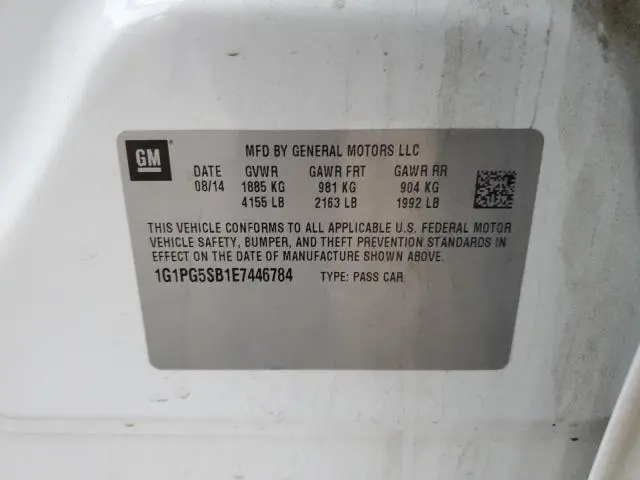 2014 CHEVROLET CRUZE LTZ  