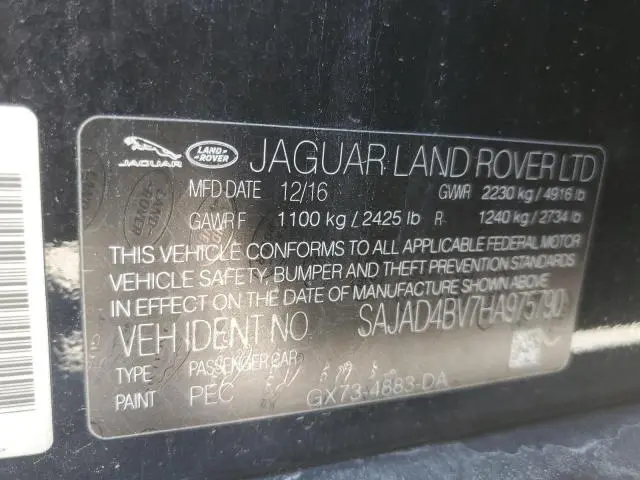 2017 JAGUAR XE PREMIUM  