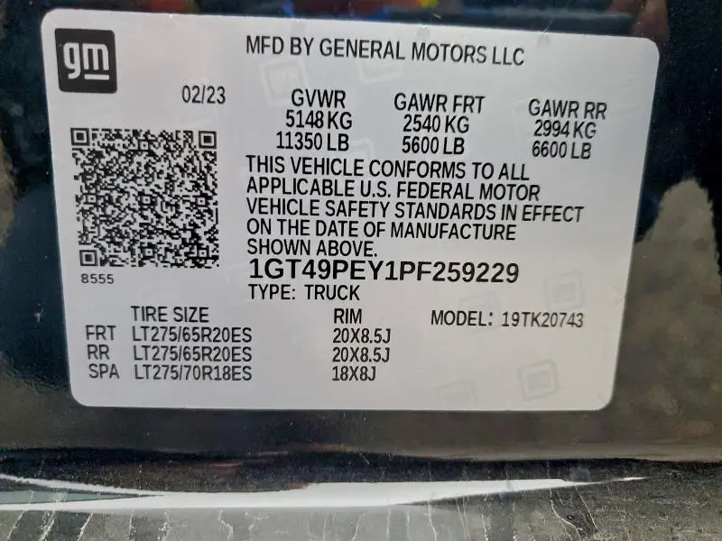 2023 GMC SIERRA K2500 AT4  