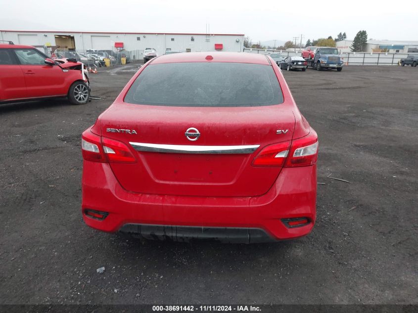 2018 NISSAN SENTRA SV