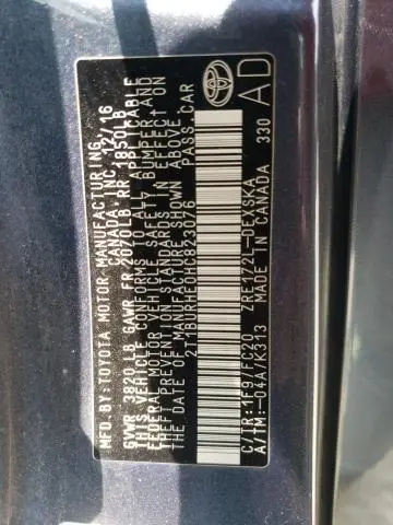 2017 TOYOTA COROLLA L  