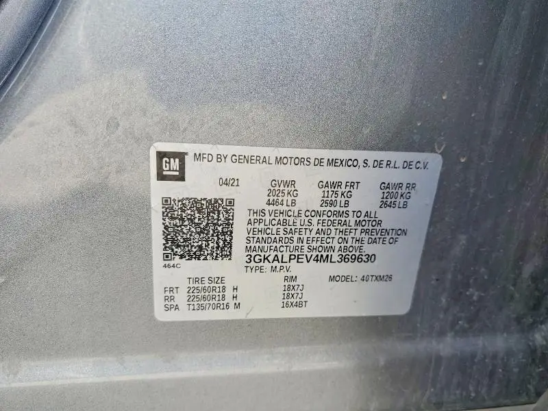 2021 GMC TERRAIN SLT  