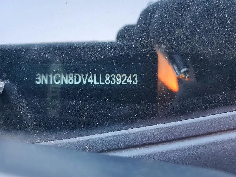 2020 NISSAN VERSA S  