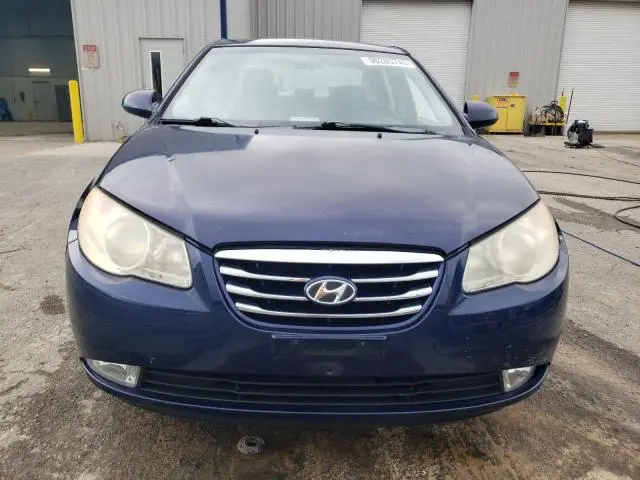 2010 HYUNDAI ELANTRA BLUE  