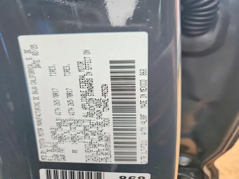 2025 TOYOTA TACOMA DOUBLE CAB  