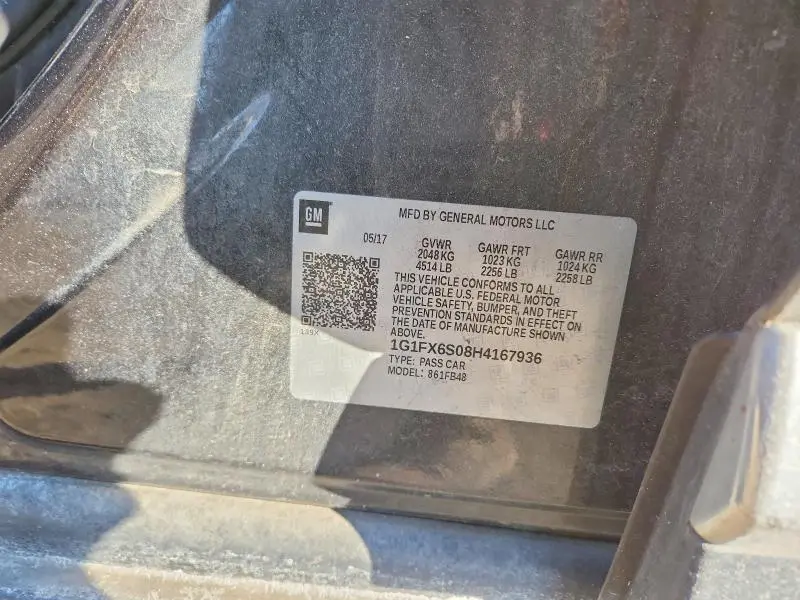 2017 CHEVROLET BOLT EV PREMIER  