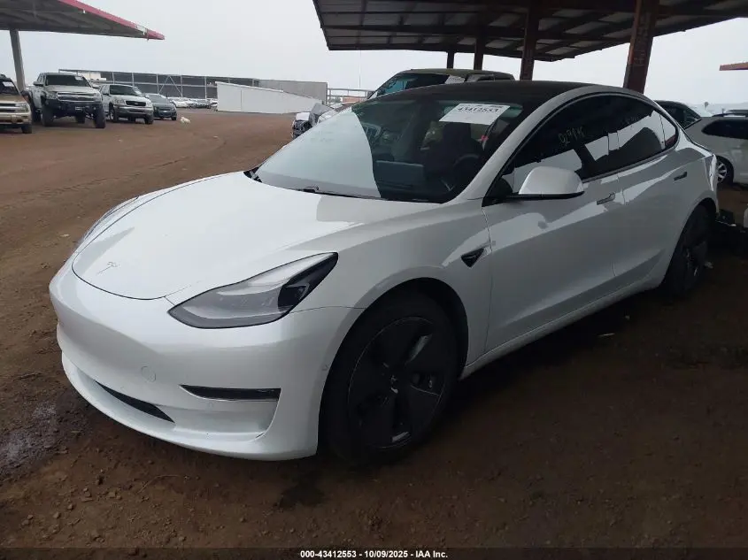 2021 TESLA MODEL 3 STANDARD RANGE PLUS REAR-WHEEL DRIVE