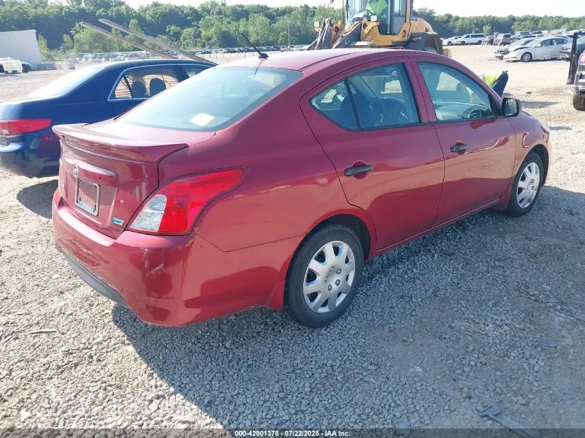 2015 NISSAN VERSA 1.6 S+