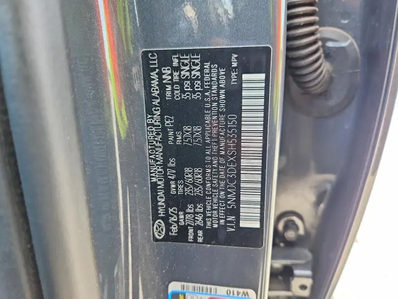 2025 HYUNDAI TUCSON SEL  