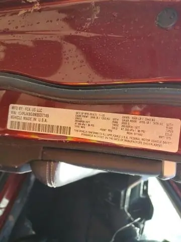 2022 JEEP GRAND CHEROKEE L LIMITED