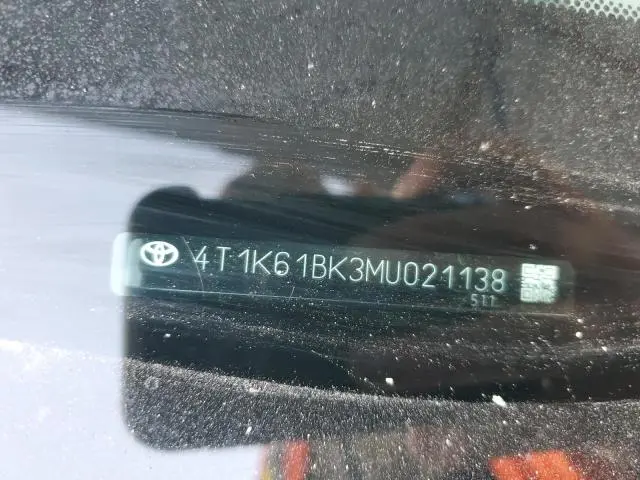 2021 TOYOTA CAMRY XSE  