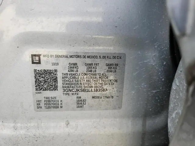 2020 CHEVROLET TRAX LS  