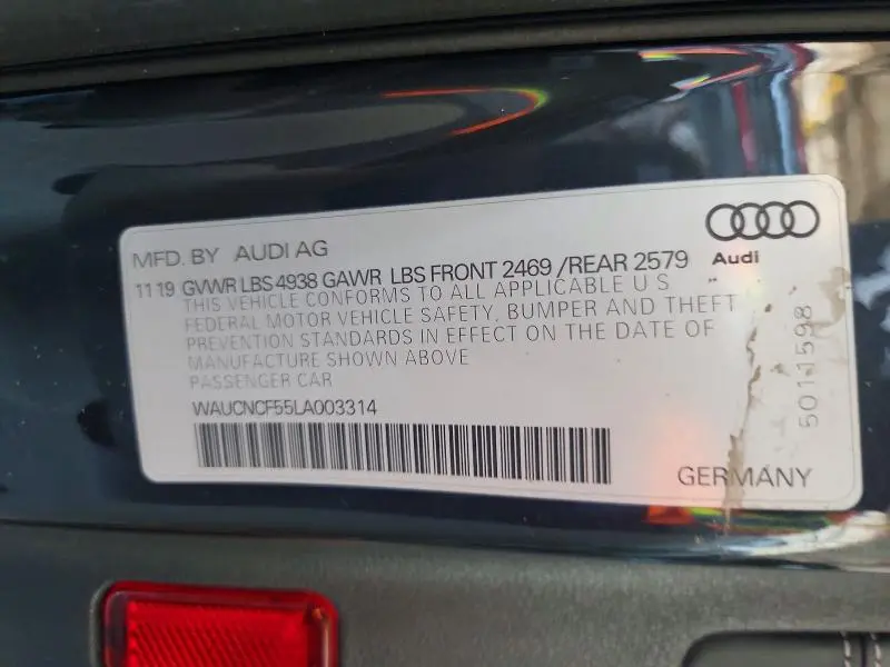 2020 AUDI A5 PREMIUM PLUS  