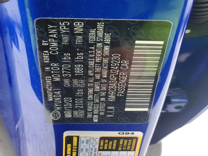 2023 HYUNDAI VENUE SEL  